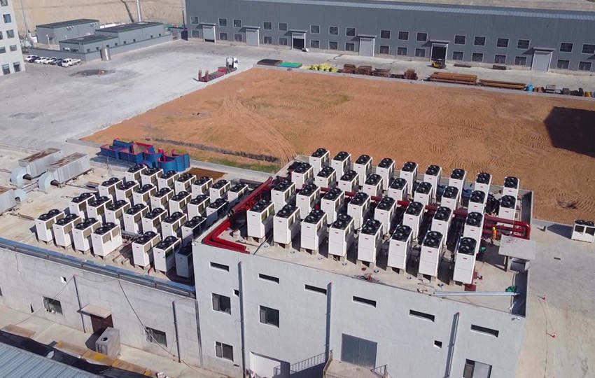 山西某煤業110000㎡供暖